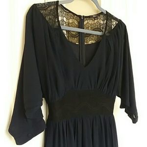 NWOT rich navy 💥 ASOS Lace, chiffon Jarlo